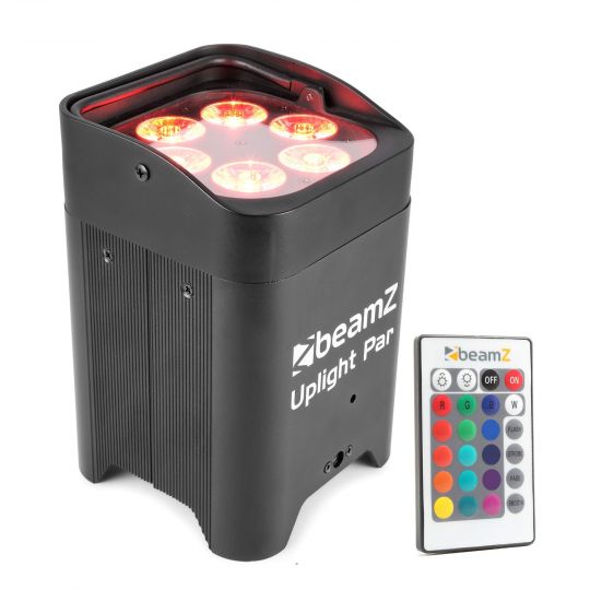 Preview: beamZ BBP96 Batterie Uplight Par 6x 12W [DEMO]