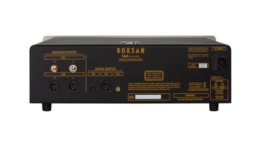 ROKSAN BLAK CD Player (Rear)