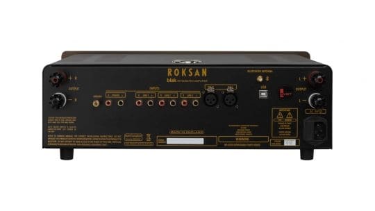 ROKSAN BLAK Integrated Amplifier (Rear)
