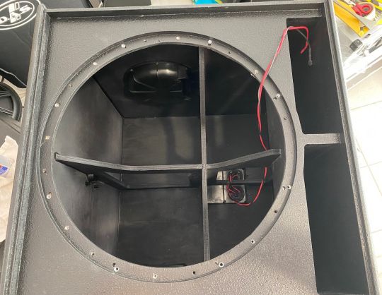 OHM Audio BRS-18 Subwoofer (Inside)