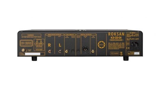 ROKSAN - K3 CD-Di CD Player (Rear)