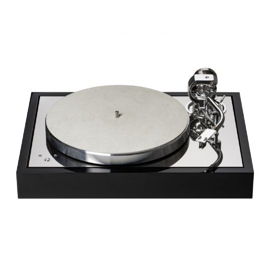 Pro-Ject The Classic Reference Plattenspieler (HG Schwarz/Silber)