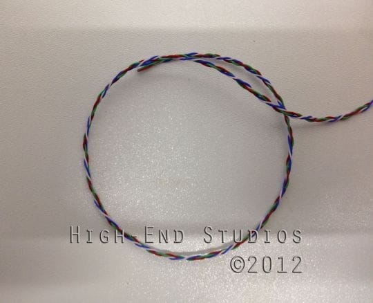 CARDAS - 33AWG Tone Arm Cable (braided)