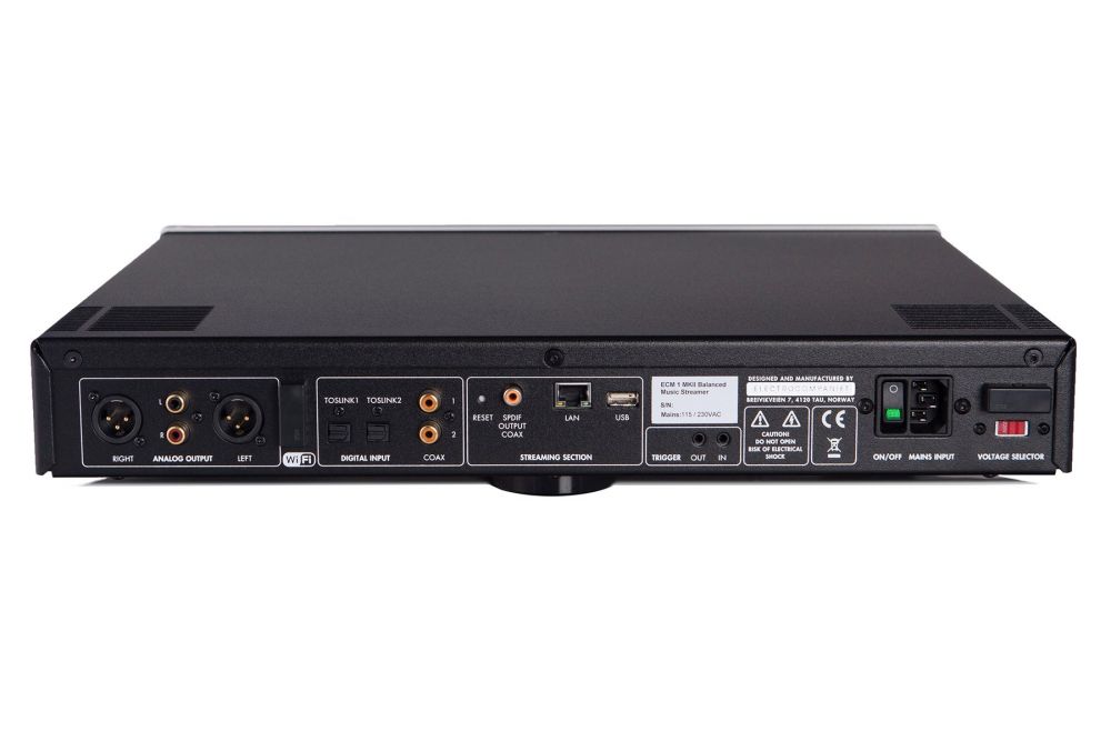 Electrocompaniet ECM-1 Mk II Media Player (Rear)