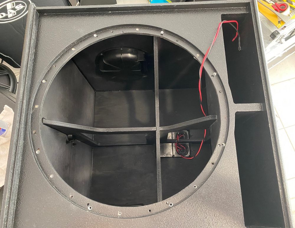 OHM Audio BRS-18 Subwoofer (Inside)