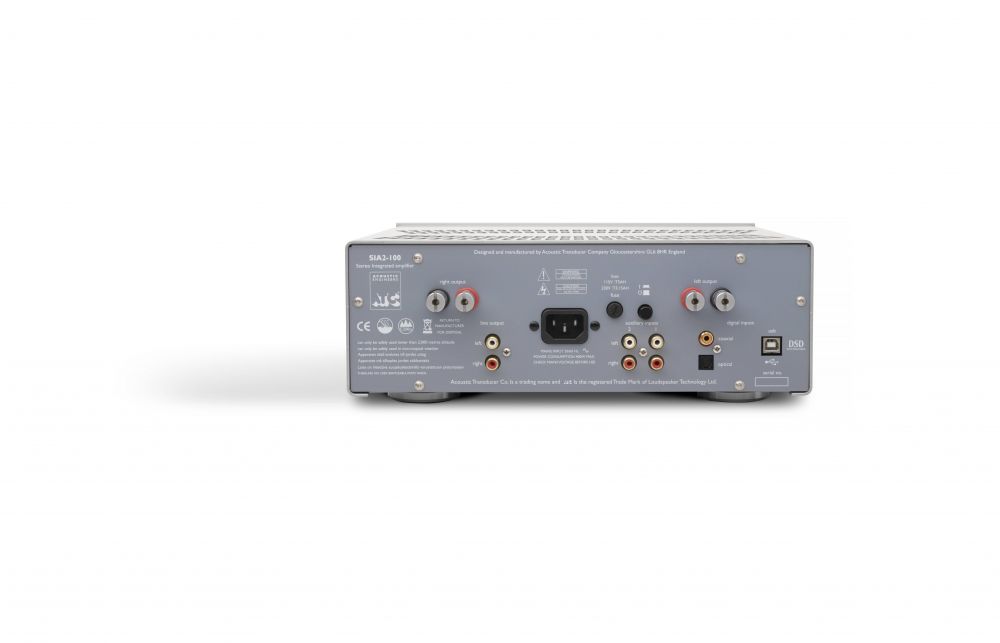 ATC SIA2-100 Integrated Amplifier (Rear)