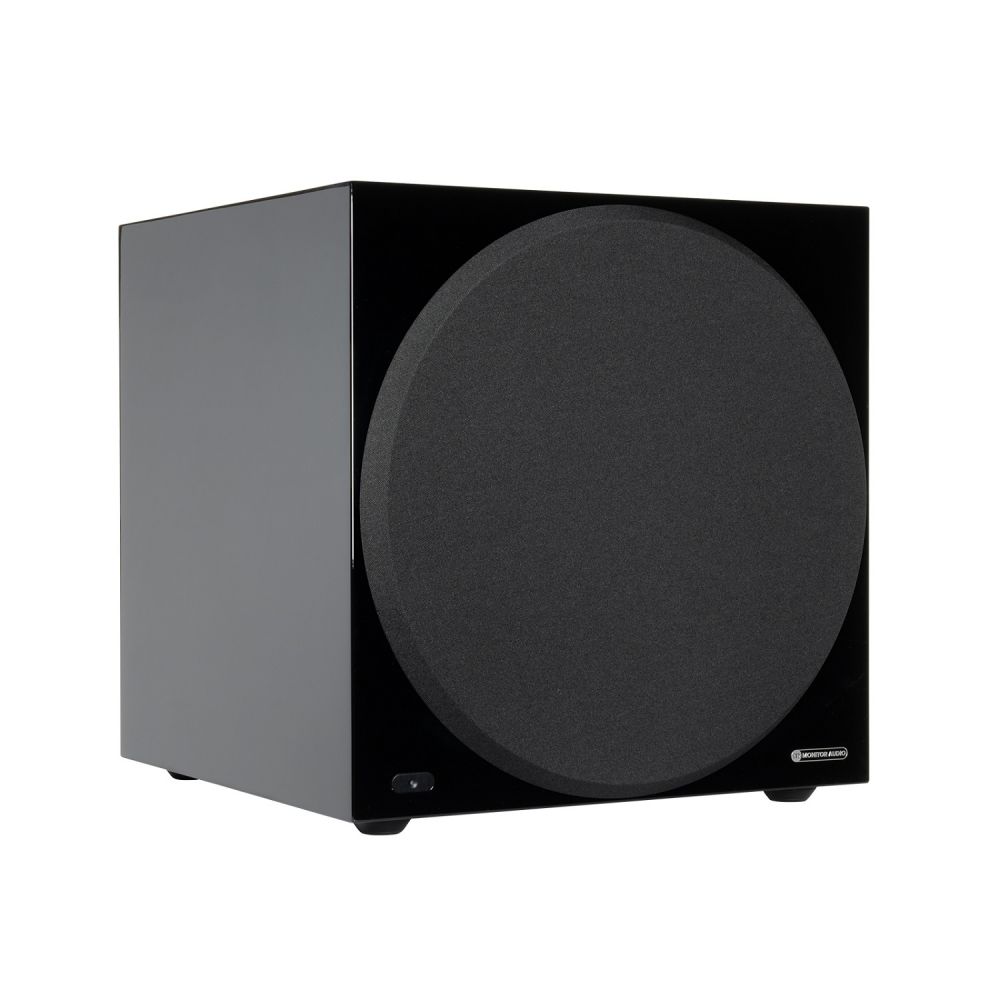 Monitor Audio Anthra W15 Subwoofer (Hochglanz Schwarz)