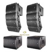 DAS Audio - 6x Vantec 20A + 4x Vantec 118A Complete Line Array System